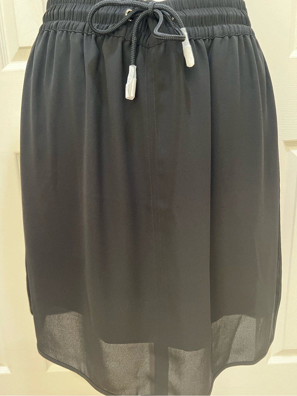 Women’s ATM Crepe Georgette Drawstring Skirt